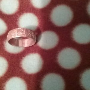 Vintage Men's Hawaiian ring marked 925 K 13